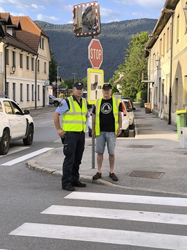 Prostovoljci - prvi šolski teden 1